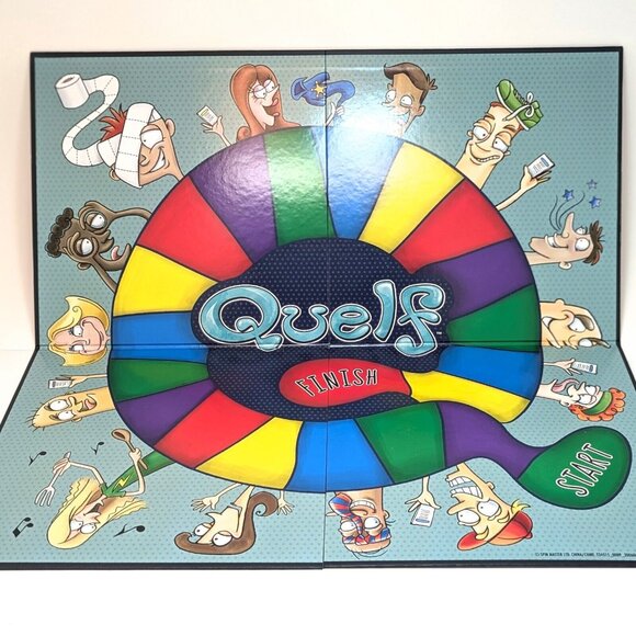 Quelf The Unpredictable Party Board Game by Spin Master, OPEN BOX - Picture 5 of 7